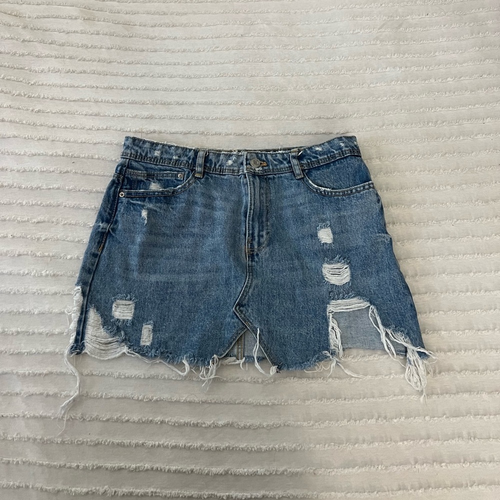 Zara denim skirt
